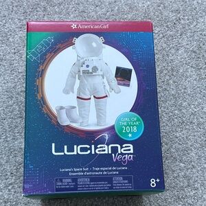 American Girl Doll 2018 Luciana Vega’s Astronaut NASA Space Suit w/ Box
